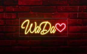 Customize Neon Sign
Size 8x18 inch