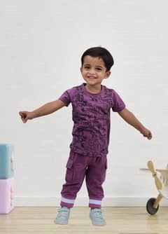 Kids jersey shirt and trouser