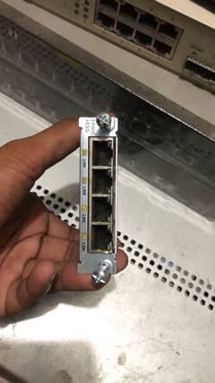 Cisco Router Card EWIC 4ESG