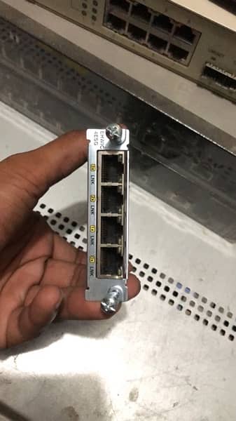 Cisco Router Card EWIC 4ESG 0