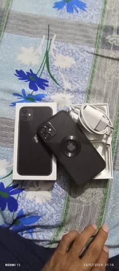 Iphone 11 NonPTA 64GB with orignalbox and charger