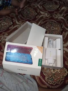 oppo f9pro orignal mobile with box and charger