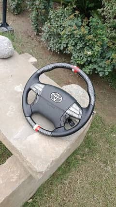 toyota corolla corbon fiber dip steering wheel