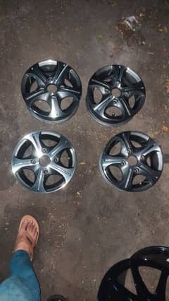 12 inch Alloy Rims for mehran car