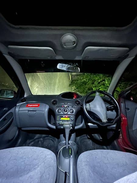 Toyota Vitz 1999/2007 with sunroof 3