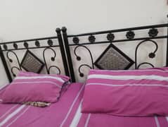 For Sale: 2 Single Iron Beds in Excellent Condition 0