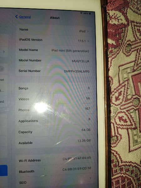 ipad mini 5 64 GB 6