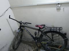 selling bicycle black colour