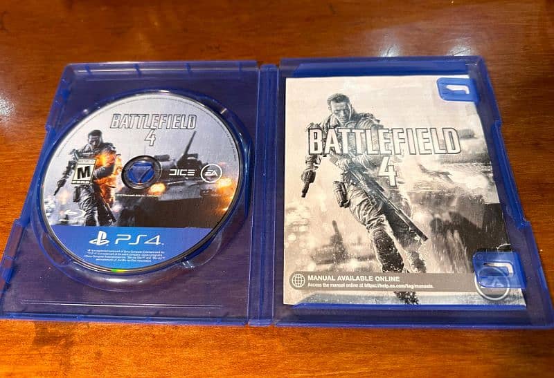 PS4Games Need for speed,Call of duty black ops 3,Battlefield 4,Fifa 18 6