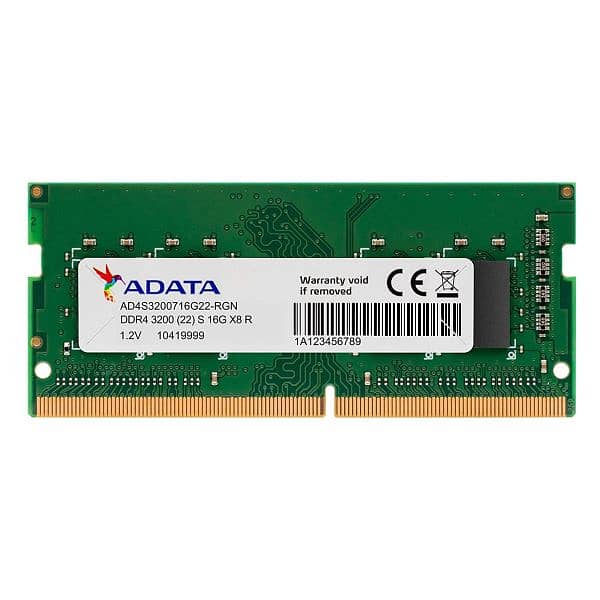 16 GB DDr4 Laptop Ram (ADATA) 0