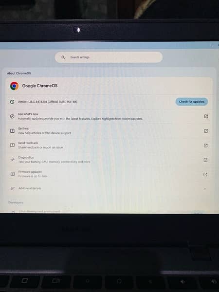 Samsung chromebook 4/32gb 180 rotatable playstore supported 8