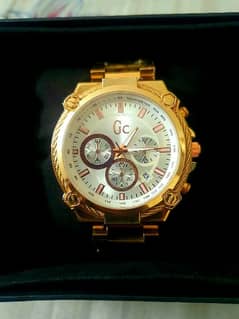 Gc watch for men chronograph all working brand new