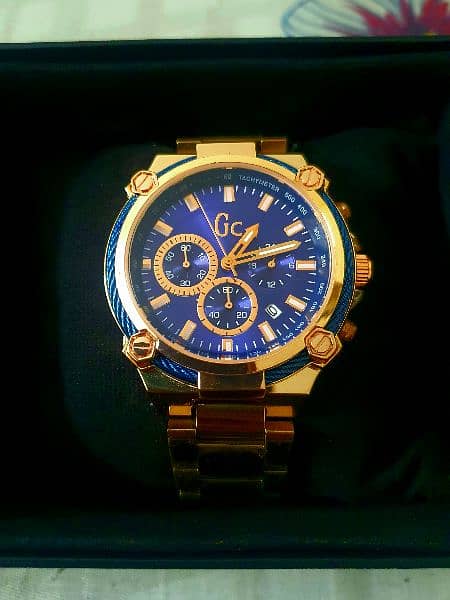 Gc watch for men chronograph all working brand new 1