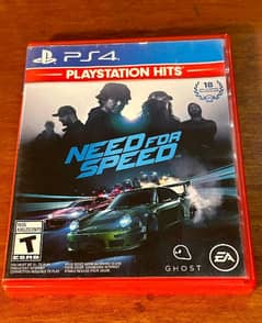 Need for speed playstation hits PS4 Game (use only two time)