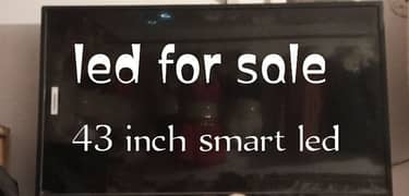 led 43 inch urgent sale