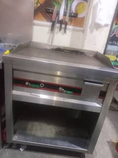 Hot plate+working table. . . . argent sale