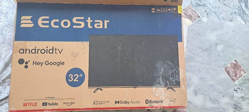 ECOSTAR 32" ANDROID TV 0