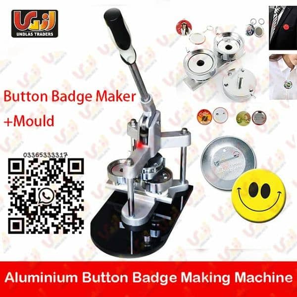 Aluminium Badges Button Machine 2