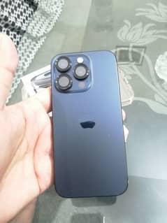 iPhone 15 Pro Blue Titanium