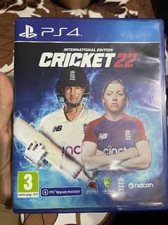 ps 4 cricket 22 international edition