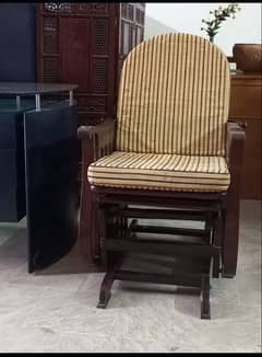 easy chair solid Sheesham wood