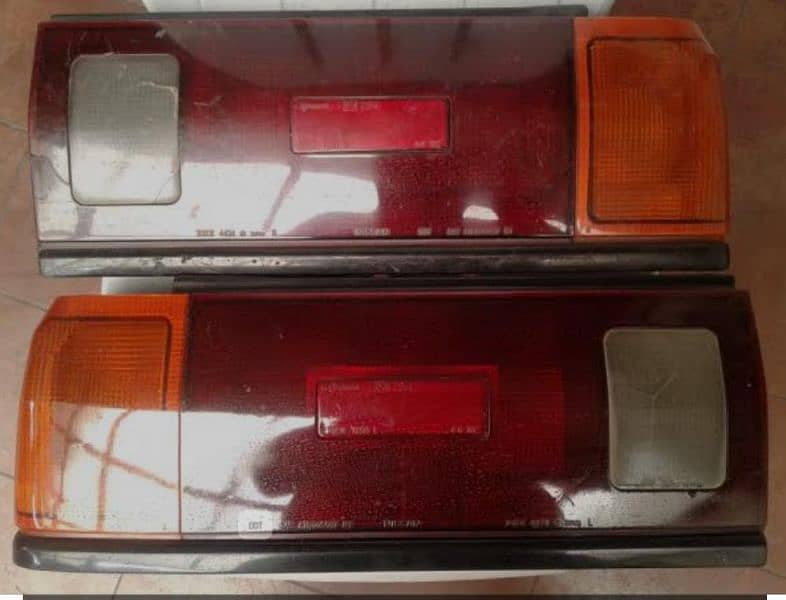 Nissan B12 head lights and backlight set 12