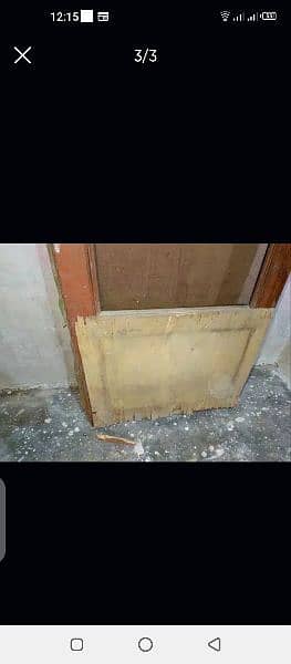 glass and wood door low price 2