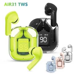 New Air31 Earbuds Available in Black & Green color