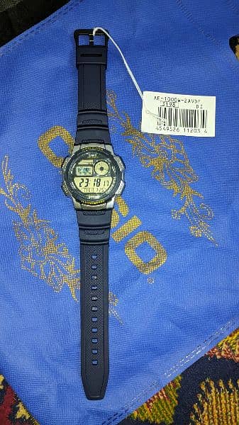 Brand New Original Casio AE1000W-2AV World Time Watch 10