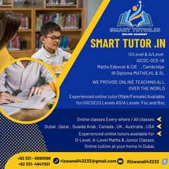 ONLINE TUTION FOR ALL CLASSES