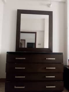 dark brown coloured dressing table available