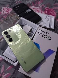 vivo y100 full box 8+8,256 condition 10/10