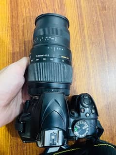 Nikon D3400  with 70-300mm lens