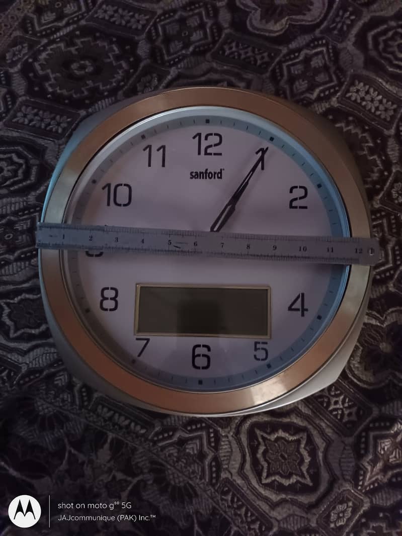 Sanford Analog and Digital Wall Clock - SF055WC 6