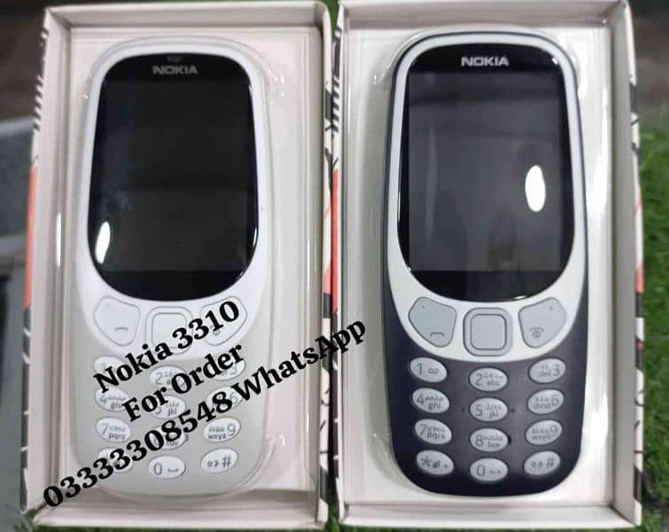 Nokia Feature Phone Box Pack Model 106 150New 130New 3310 3