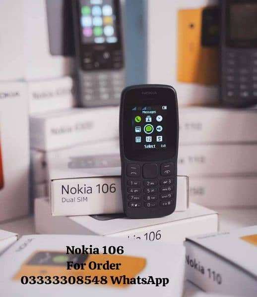 Nokia Feature Phone Box Pack Model 106 150New 130New 3310 4