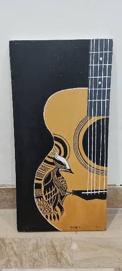 guitar painting