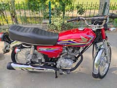 Honda 125 CG for sale WhatsApp number 03126571677