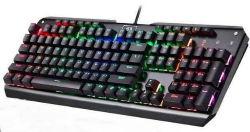 INDRAH | K555RGB-1 | Wired Mechanical Gaming Keyboard 0