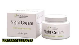 whitening and aging night Cream
