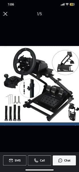 racing wheel adjustable stand for Logitech and pxn 0