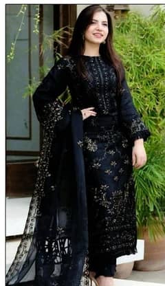 women lawn heavy embroidered suit best quality osm collection