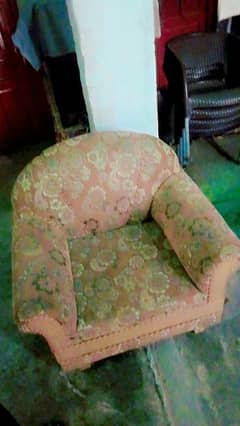 sofa set used 1 seat 2 pice 3 seater 1 pice hy g