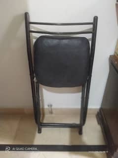 iron folding chair
