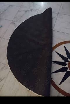 Round carpet/ mat soft circular shape brand new