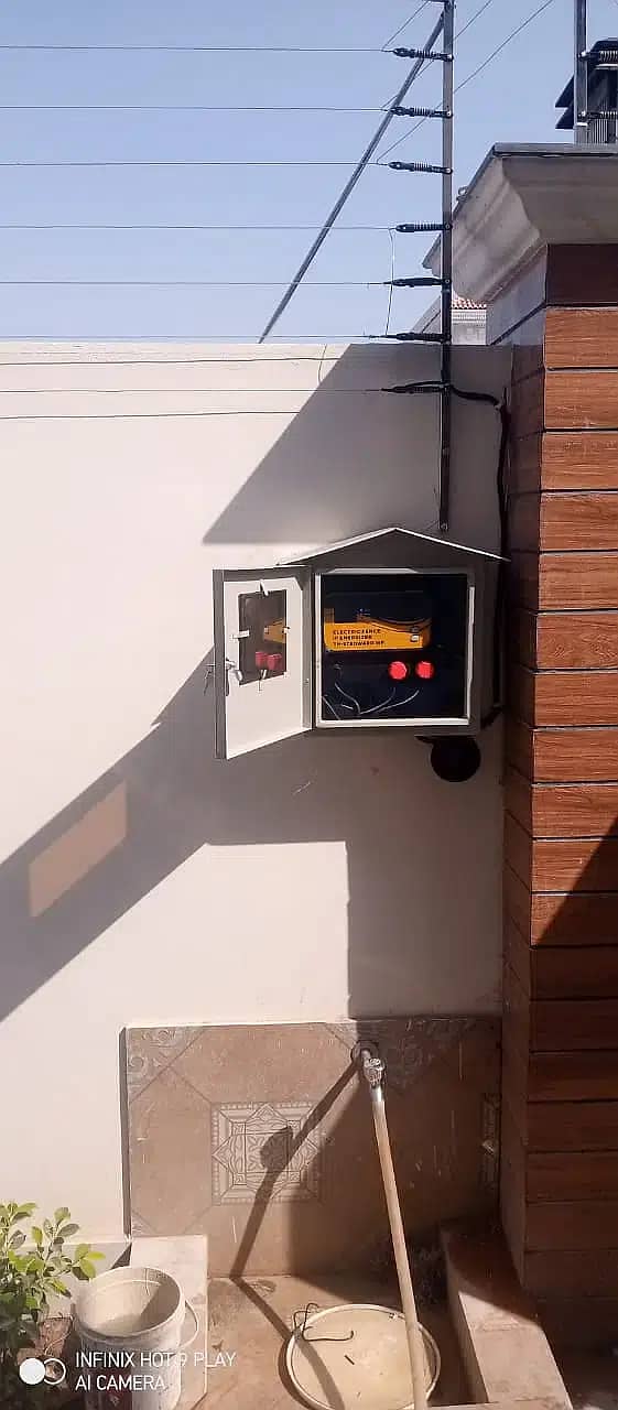 Electric Fence Security System and / Gate Automation safe alarm 5