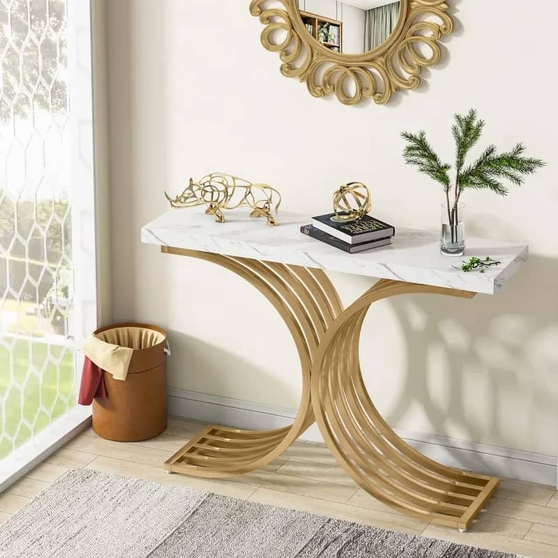 Console table Luxury Console table for hallway & Entryway 17