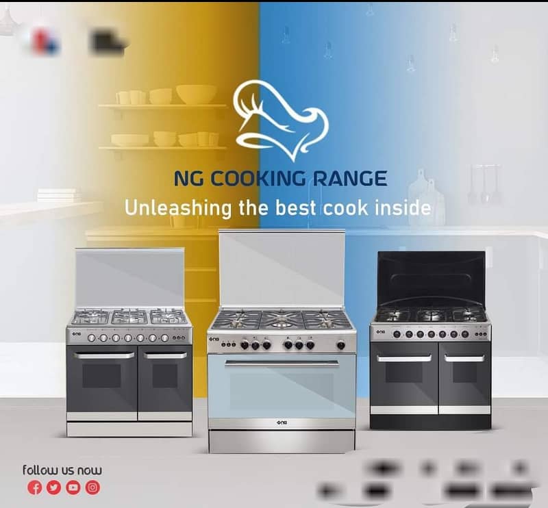 cooking rang/ imported stove LPG / with oven/ cabinet hood 03114083583 0