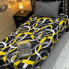 4pcs mix Cotton printed single bed sheet