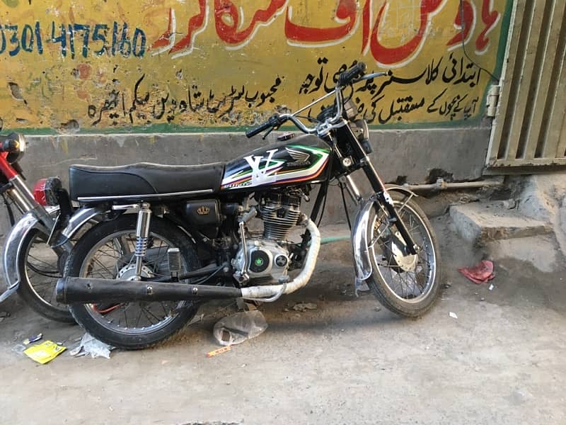 AoA Honda 125 16 modal ha 10 by8 engen fresh ha or ma ab modefay ke ya 0